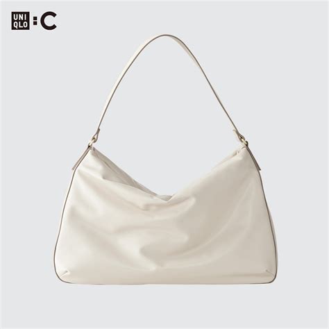 uniqlo fake leather bag|uniqlo faux leather puffy bag.